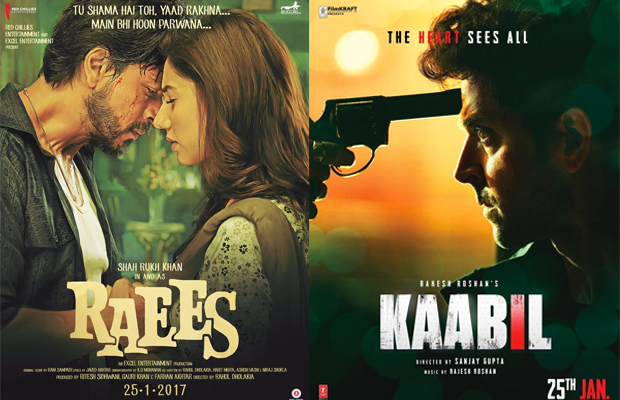 Box Office: Shah Rukh Khan’s Raees VS Hrithik Roshan’s Kaabil First Weekend Business!