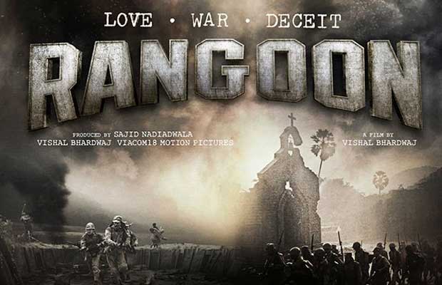 Shahid Kapoor, Kangana Ranaut, Saif Ali Khan’s Rangoon Trimmed By 40 Minutes Just Before Release For THIS Reason!