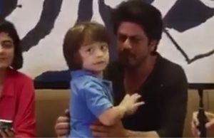 Watch: Shah Rukh Khan's Son AbRam Gatecrashes The Interview And Is The Most Adorable Thing You Will See Today