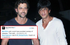 Raees Vs Kaabil: Shah Rukh Khan's Reply To Hrithik Roshan's Heartfelt Message