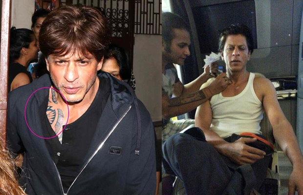 Shah Rukh Khan's Much Loved Tattoo Is Actually Temporary