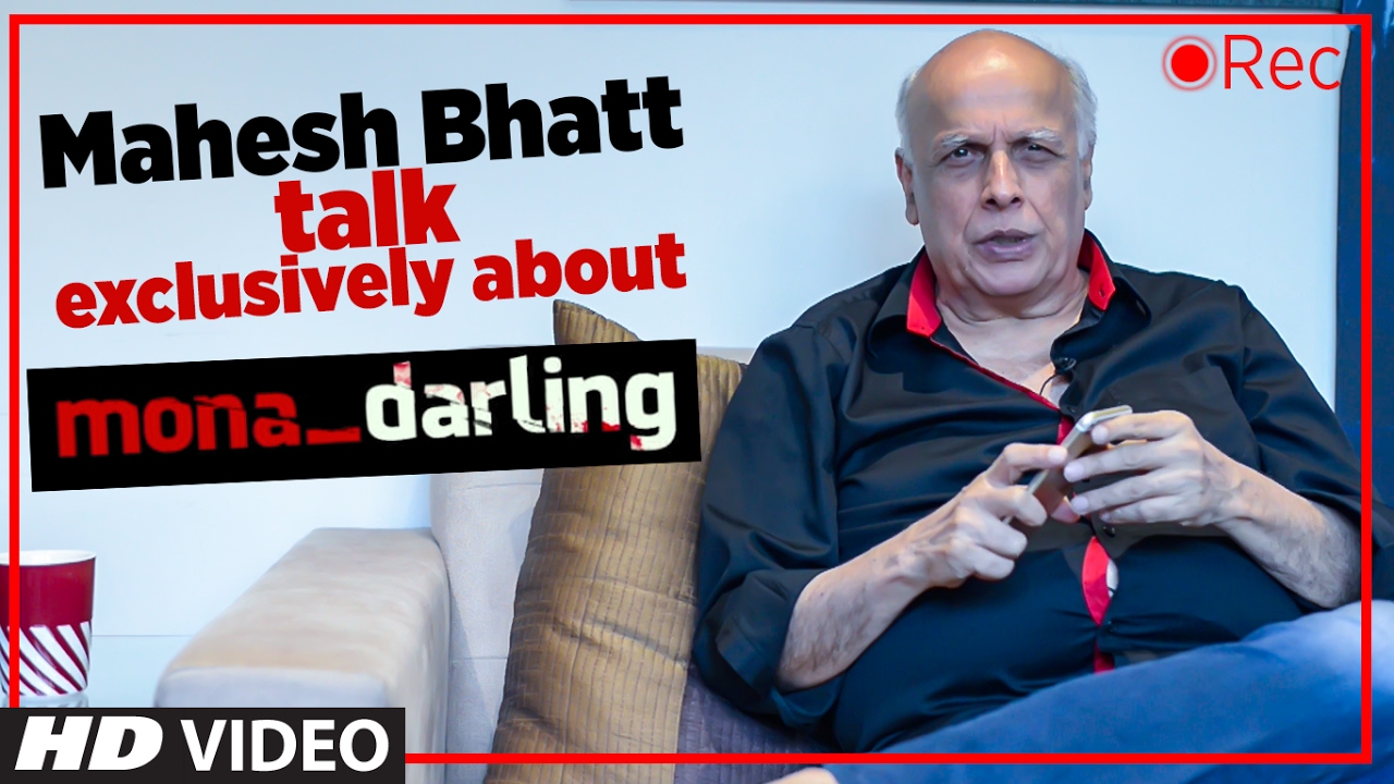 Mahesh Bhatt Shoots For An Anti Promotional Campaign For Mona Darling