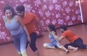 Watch: Mona Lisa And Vikrant Singh Rehearsing For Nach Baliye 8