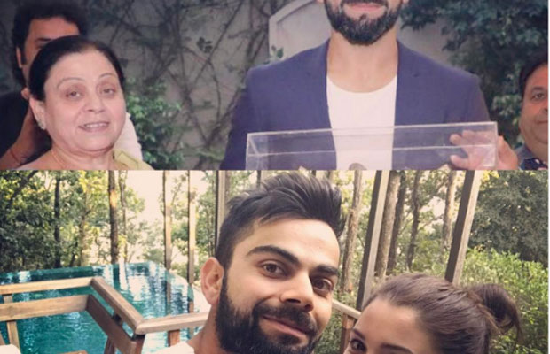 Virat Kohli Wishes Happy International Women’s Day To Anushka Sharma And His Mom With This Beautiful Picture!