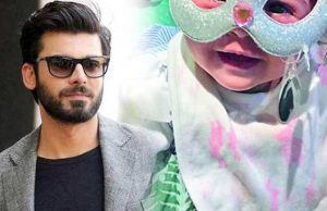 Fawad Khan's CUTE Little Munchkin!