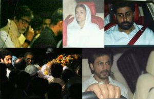 Bollywood Celebs Attend Aishwarya Rai Bachchan's Fathers Funeral!