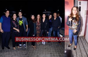 Photos: Alia Bhatt With Family, Varun Dhawan With Girlfriend Natasha Dalal At Badrinath Ki Dulhania Screening!