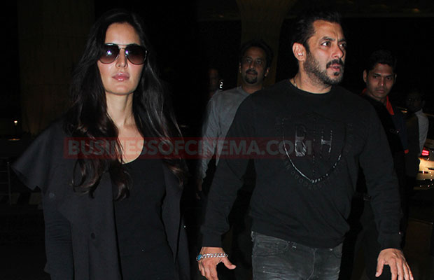 Tiger Zinda Hai: Salman Khan And Katrina Kaif Colour-Coordinate At The Airport