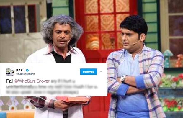 Kapil Sharma FINALLY Apologises To Sunil Grover For Assaulting Him