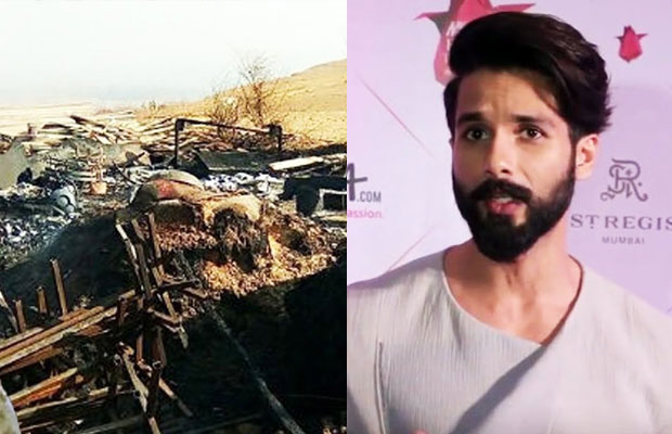 Shahid Kapoor BREAKS SILENCE On The Attack On Sanjay Leela Bhansali’s Padmavati Sets In Kolhapur!