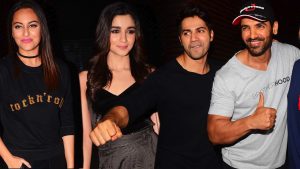 Badrinath Ki Dulhania Success Bash: Alia Bhatt, Varun Dhawan With Natasha Dalal, Sonakshi Sinha And Others Party Hard!