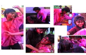 Watch: Shah Rukh Khan- Gauri Dance Like Nobody Watching Them At A Holi Party!
