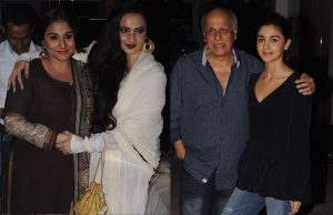Photos: Vidya Balan, Rekha, Alia Bhatt's Fun Time At Begum Jaan Screening!