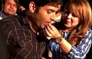 Kapil Sharma Celebrates Birthday On The Sets Of Firangi