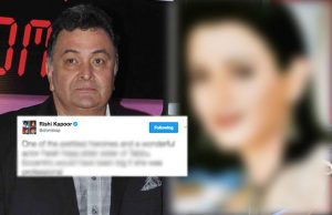 Rishi Kapoor Publicly Calls This Bollywood Actress Unprofessional