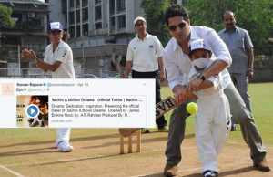 Celebrities In All Praises For Sachin Tendulkar's Sachin: A Billion Dreams