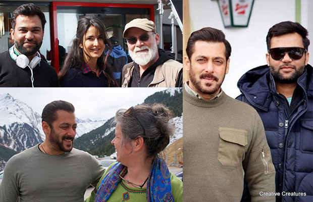 Unseen Photos: Salman Khan And Katrina Kaif In Happy Mood On The Sets Of Tiger Zinda Hai
