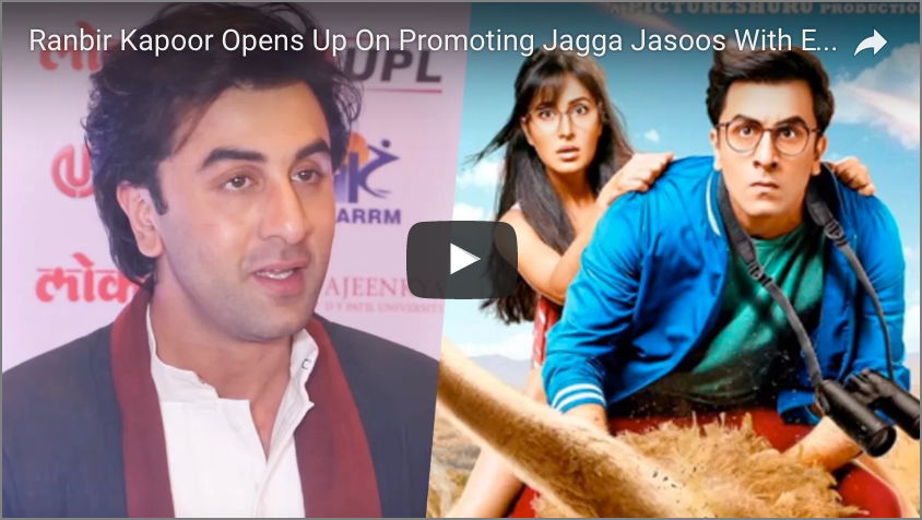 Watch: Ranbir Kapoor BREAKS SILENCE On Katrina Kaif Creating Trouble In Jagga Jasoos!