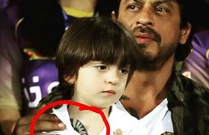 IPL 2017: Shah Rukh Khan's Son AbRam Sports Matching Tattoo Like His Father And It's Adorable!