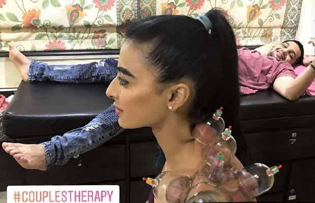 After Bigg Boss 10 Contestant Bani.J, Beau Yuvraj Thakur Also Gets Cupping Therapy Done