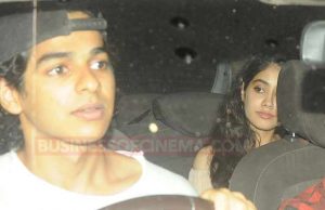 Jhanvi Kapoor Spotted With Shahid Kapoor's Brother Ishaan Khattar At Baywatch Screening