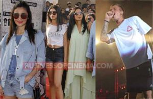 Bollywood Celebs Arrive At Justin Bieber's Concert!