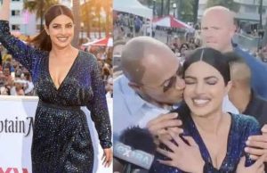 Viral Video: When Dwayne Johnson Kissed Priyanka Chopra At Baywatch Premiere!