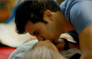 OOPS! Rajkummar Rao Accidentally Kisses This Vetran Actress While Shooting For Behen Hogi Teri