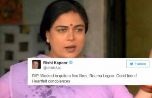 Bollywood Pays Tribute To Veteran Actress Reema Lagoo!
