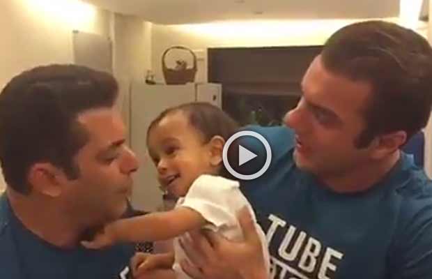 Watch: Salman Khan’s Nephew Ahil Packs A Punch To His Tubelight Mamu!