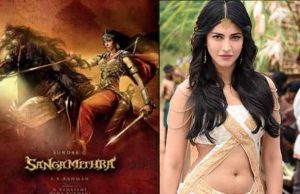 SHOCKING! Shruti Haasan No Longer A Part Of Sangamithra