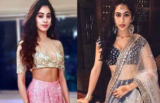 In Photos: Sara Ali Khan And Jhanvi Kapoor Style Each Other In Desi Avatar