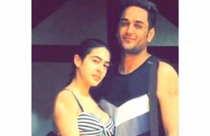 Saif Ali Khan’s Daughter Sara Ali Khan Poses With Producer Vikas Gupta In A Bikini