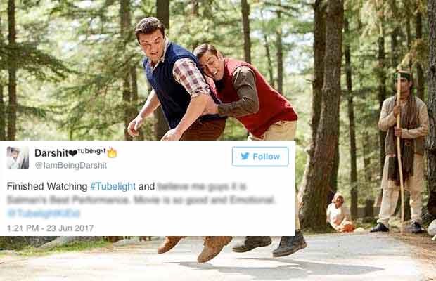 Tweet Review: Here’s How Audience Reacted To Salman Khan Starrer Tubelight!