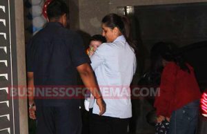 Photos: Kareena Kapoor Khan With Son Taimur At Tusshar Kapoor's Son Lakshya's Birthday
