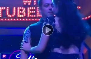 Watch: Naagin Actress Mouni Roy Almost KISSED Salman Khan On The Sets Of Super Night With Tubelight!