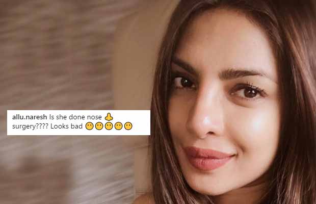 Priyanka Chopra Shares This Picture, Gets TROLLED For Allegedly Getting A Nose Job Done