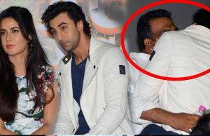 Watch: Ranbir Kapoor Lip Locks Anurag Basu In Front Of Katrina Kaif