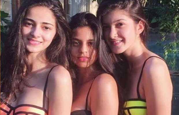 Shah Rukh Khan’s Daughter Suhana Poses In Bikini With Besties Shanaya, Ananya