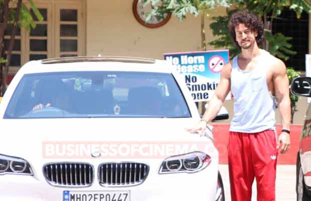 Photos: Tiger Shroff Flaunts His New Swanky Car!