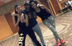 Jacqueline Fernandez Varun Dhawan And Tapsee Pannu Rehearse For A Song From Judwaa 2