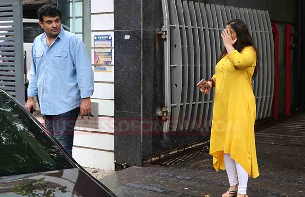 Photos: Vidya Balan Snapped With Husband Siddharth Roy Kapur