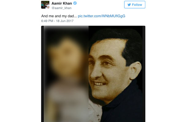 Aamir Khan Shares The Cutest Photo Of Him With His Father!