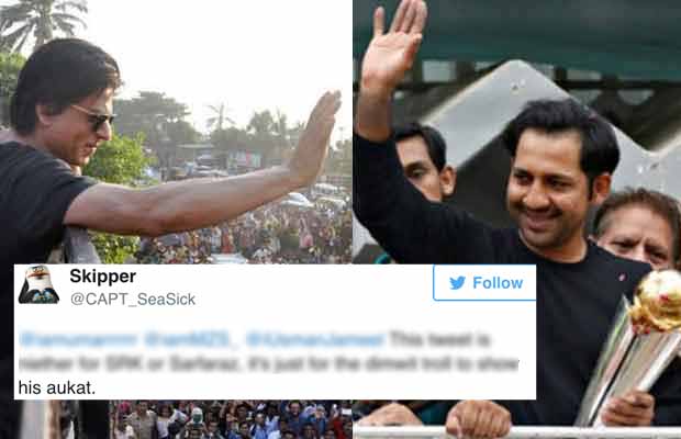 Twitter User Compares Pakistan Captain To Shah Rukh Khan, Gets SLAMMED From Both Countries!