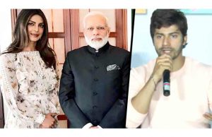 Watch: Varun Dhawan's REACTION On Priyanka Chopra Meeting PM Narendra Modi In A Dress!
