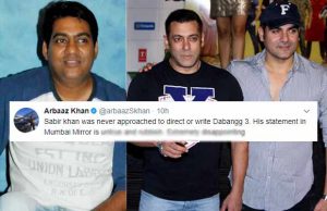 Director Sabbir Khan REACTS To Arbaaz Khan Slamming Him For Dabangg 3!