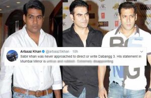 Arbaaz Khan Slams Munna Michael Director Sabbir Khan For Claiming To Direct Salman Khan's Dabangg 3!