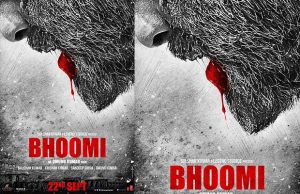 Sanjay Dutt's Blood Soaked Look Wows In Bhoomi Teaser Poster