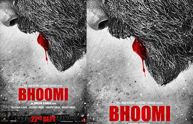 Sanjay Dutt’s Blood Soaked Look Wows In Bhoomi Teaser Poster