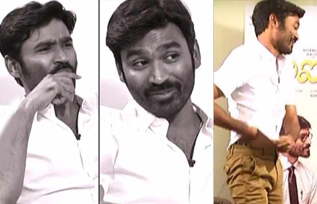 Watch: Dhanush Gets Angry, Walks Out And Calls It A Stupid Interview!